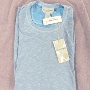 Tommy Bahama XXL reversible Flip Tide Tshirt short sleeve.  Glass bead blue  NWT